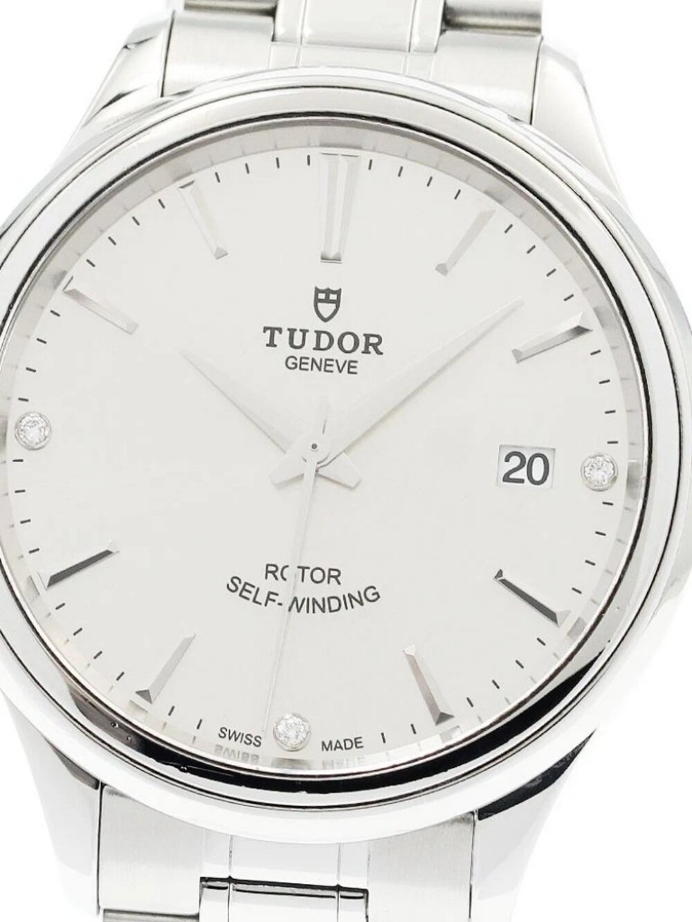 TUDOR style 12500 Date Silver Dial Automatic Men's Watch